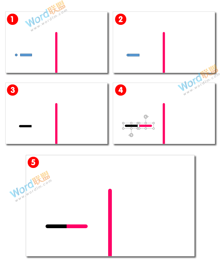 Word制作白色简约名片：全民学Word